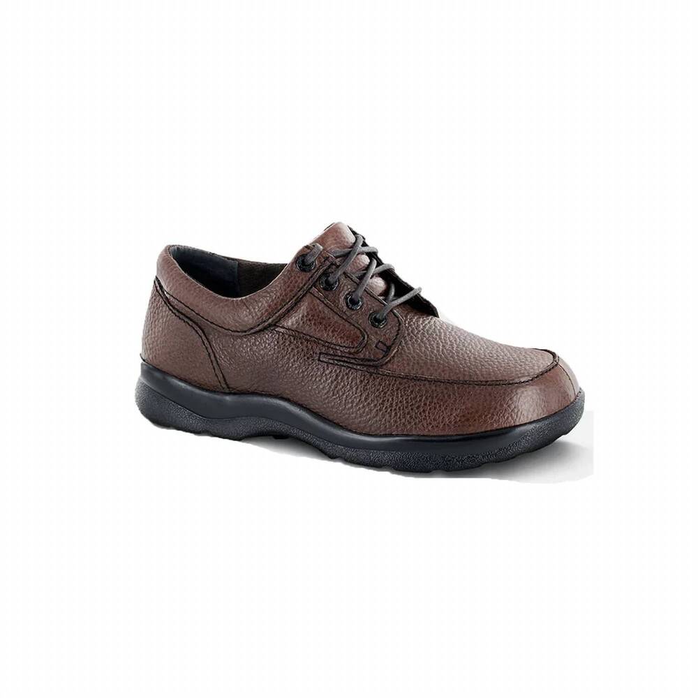 NEW APEX men's casual walker shoes in brown